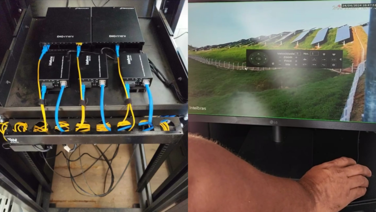 Sistema de Fibra Óptca | Monitoramento de Usinas